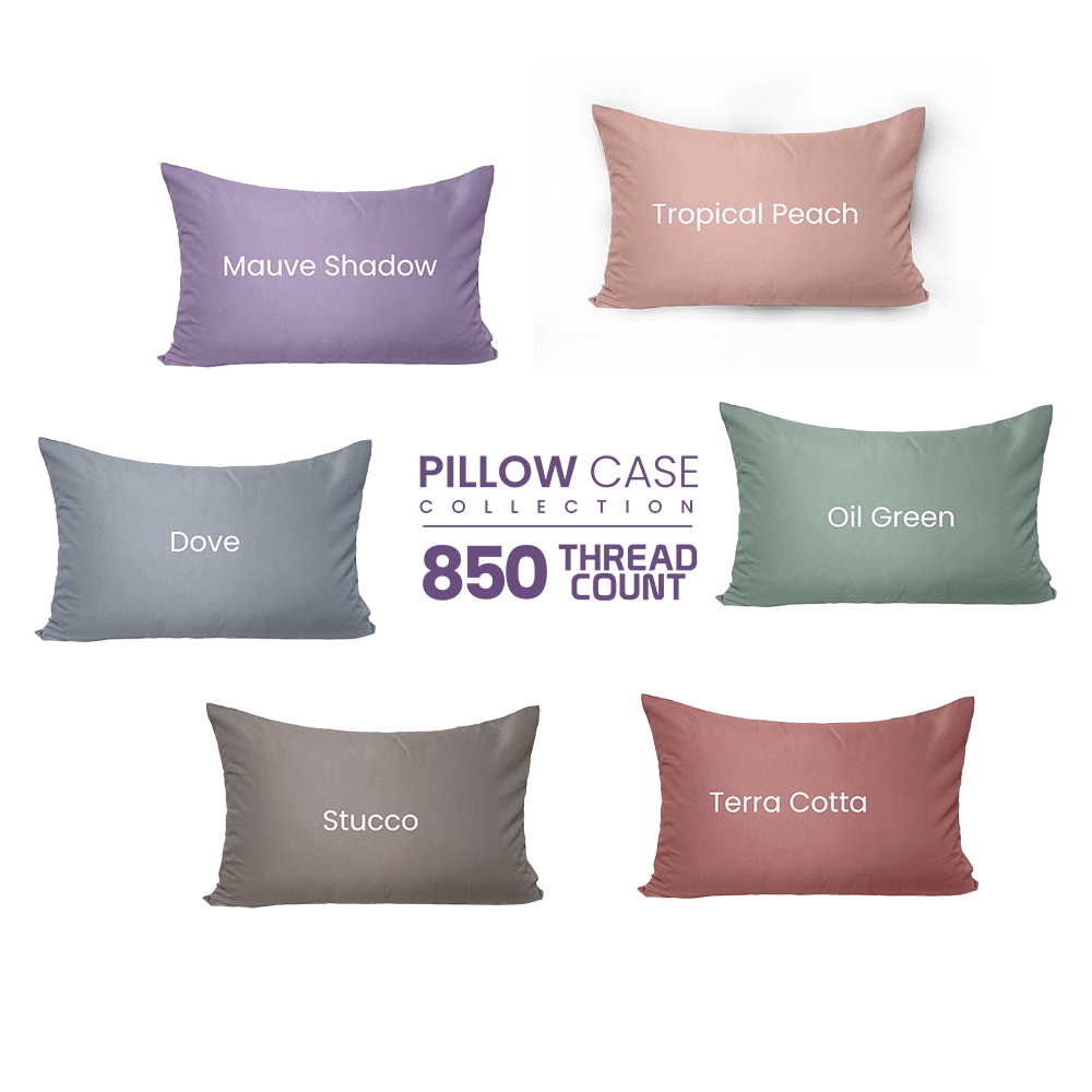 Pillow Case 880 TC- Colour Batch -02