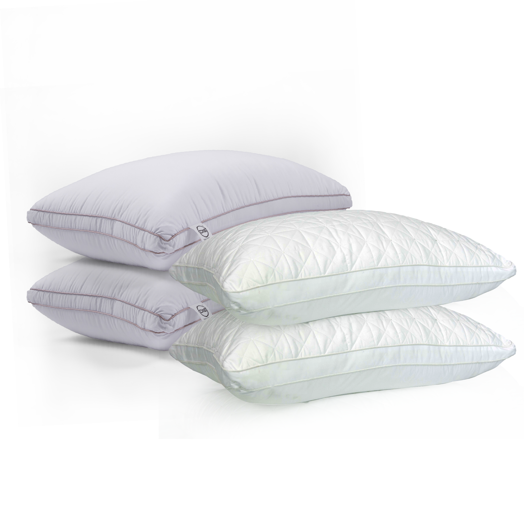 Combo 4 : 2 King Collection + 2 Queen Pillow